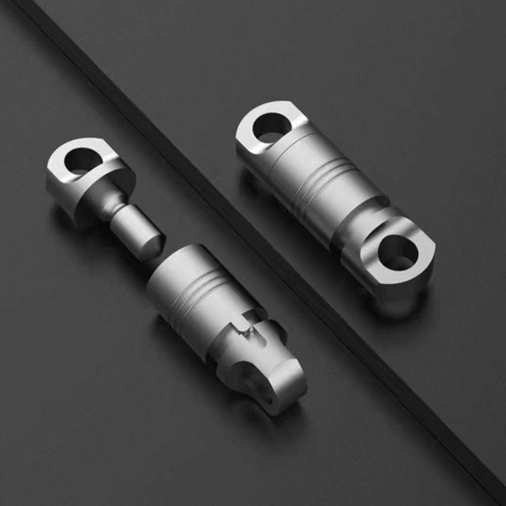 Custom Titanium Swivel Keychain