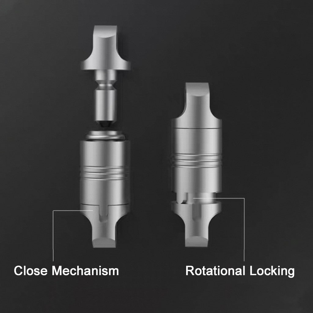 Custom Titanium Swivel Keychain