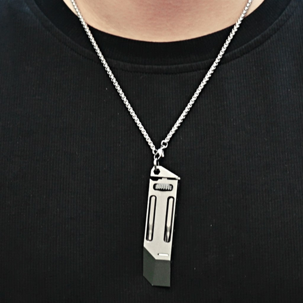 Custom titanium necklace