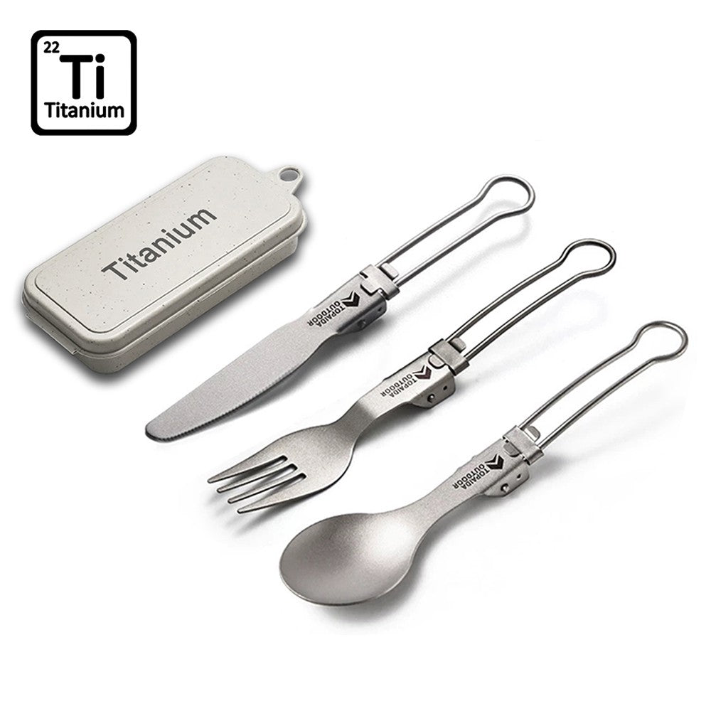 Folding Outdoor Tableware Set