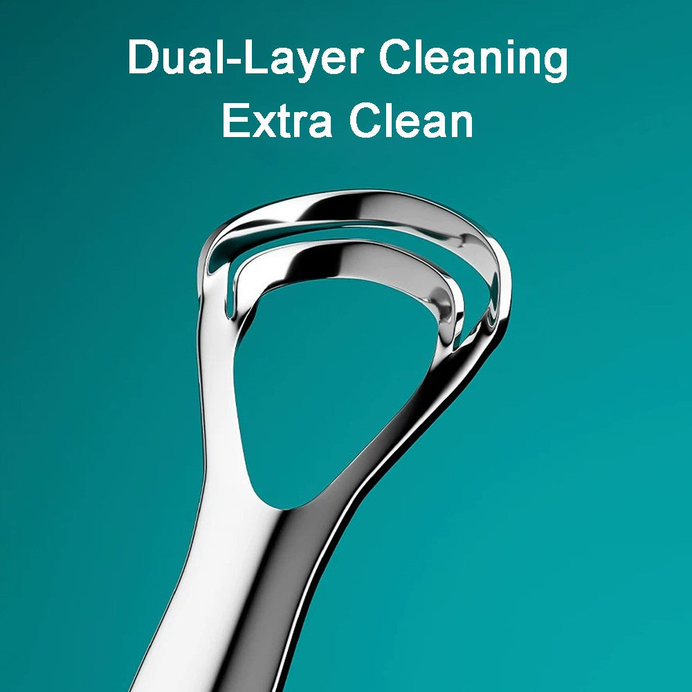 Antimicrobial Alloy Tongue Cleaner