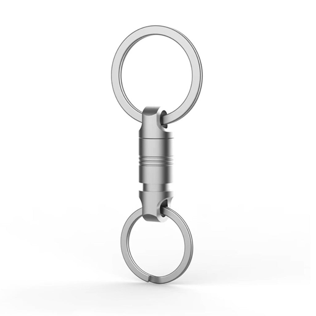 Custom Titanium Swivel Keychain