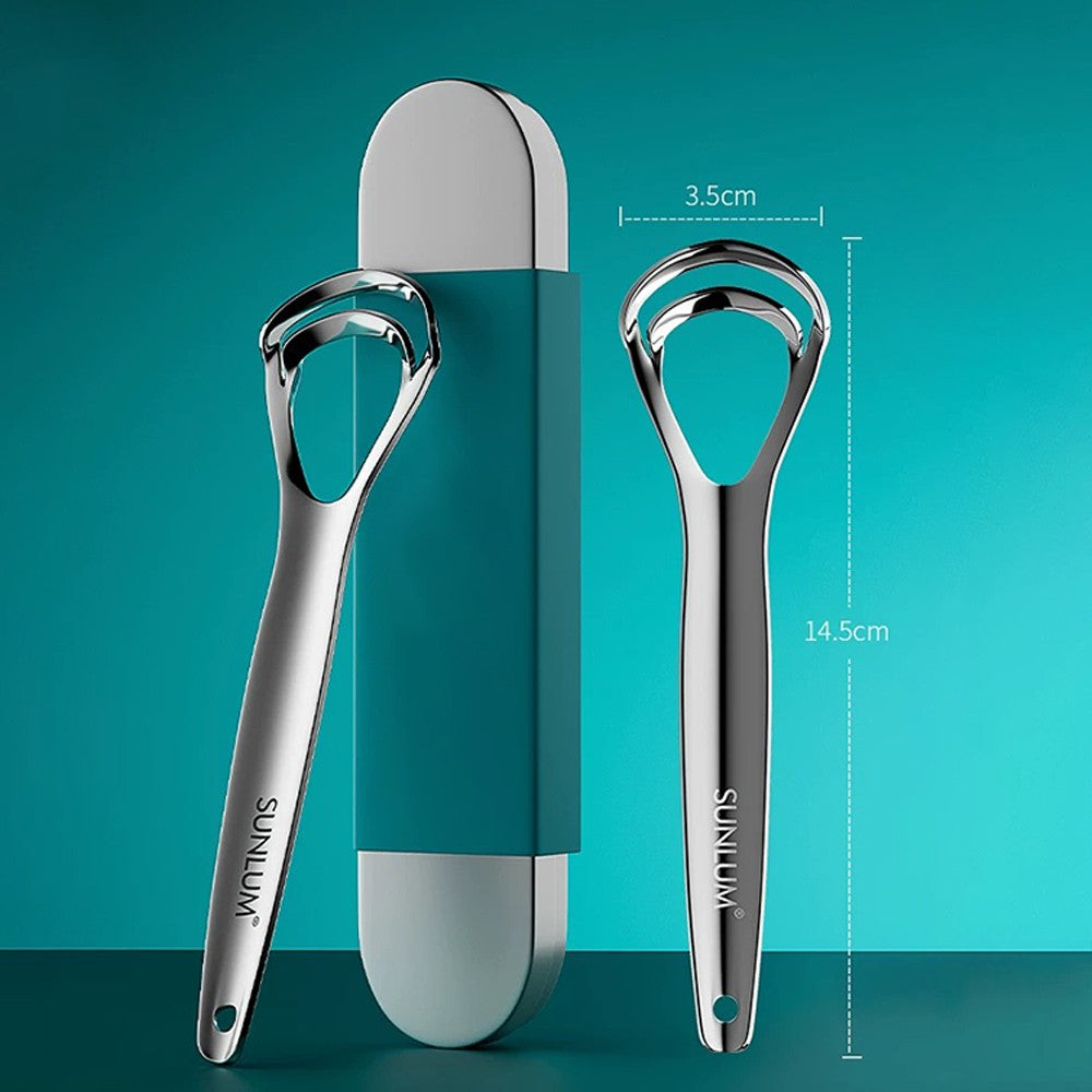 Antimicrobial Alloy Tongue Cleaner